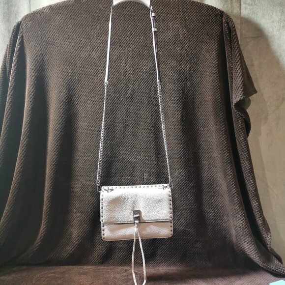Light Grey/Silver Crossbody EUC # 233 - Picture 3 of 16